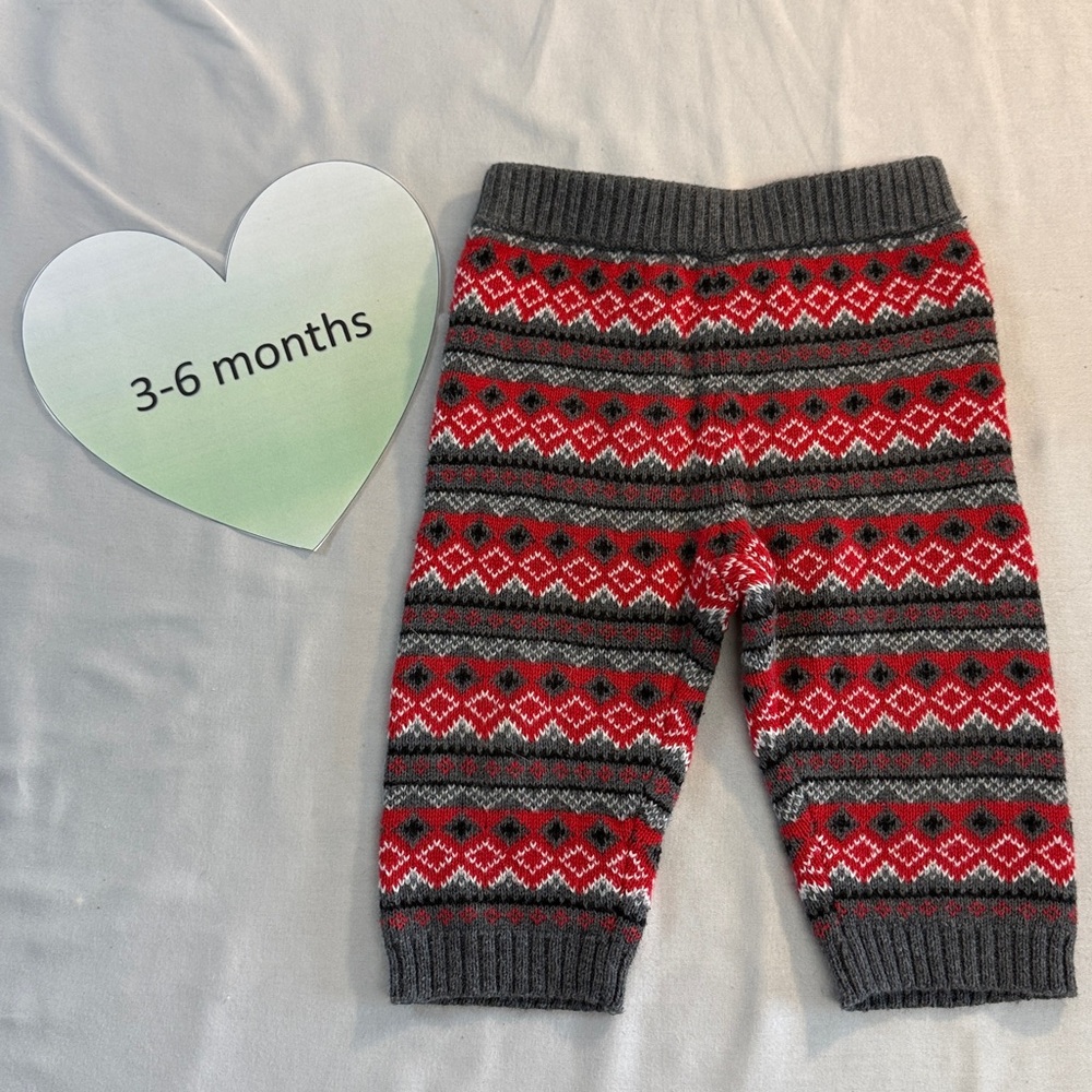 Gymboree - NWOT - Knit baby/infant/newborn leggings/pants. Size 3-6 months